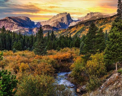 Kristal Wick's Color Inspiration - Rocky Mountain Magic - , Wire Jewelry Design, Design, One of my fellow Coloradans snapped this picture